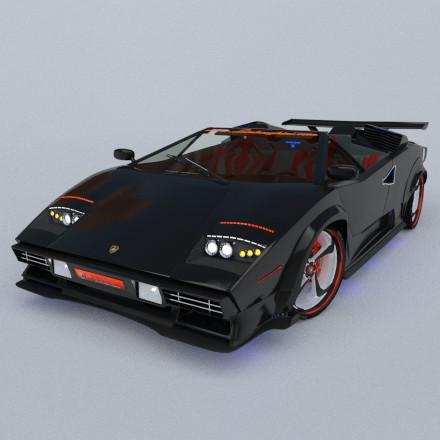Lamborghini Countach Roadster Conzept preview image